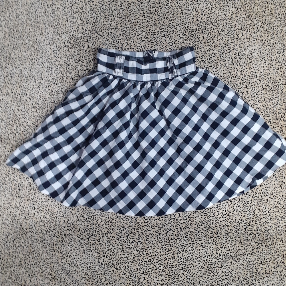 💥3/$25💥Gingham Circle Skirt w/pockets!!